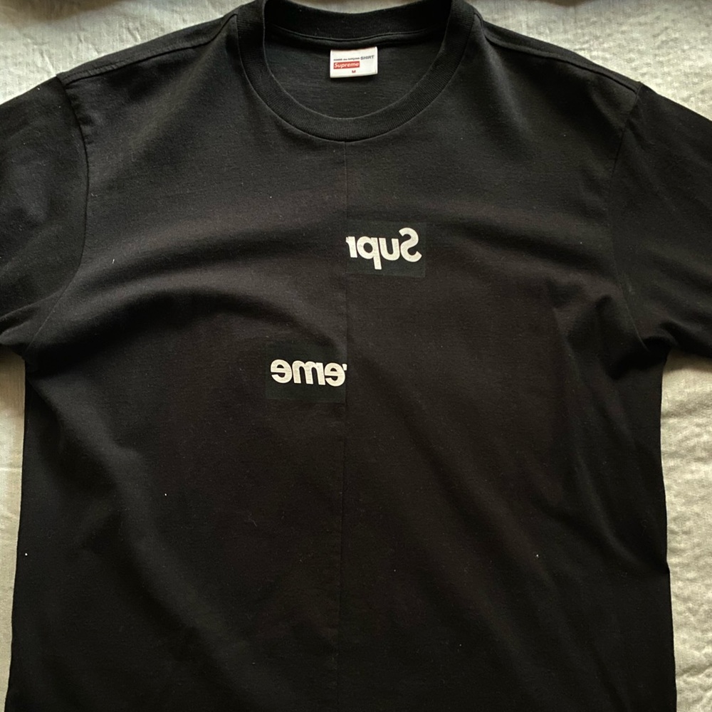Supreme CDG SPLIT box logo